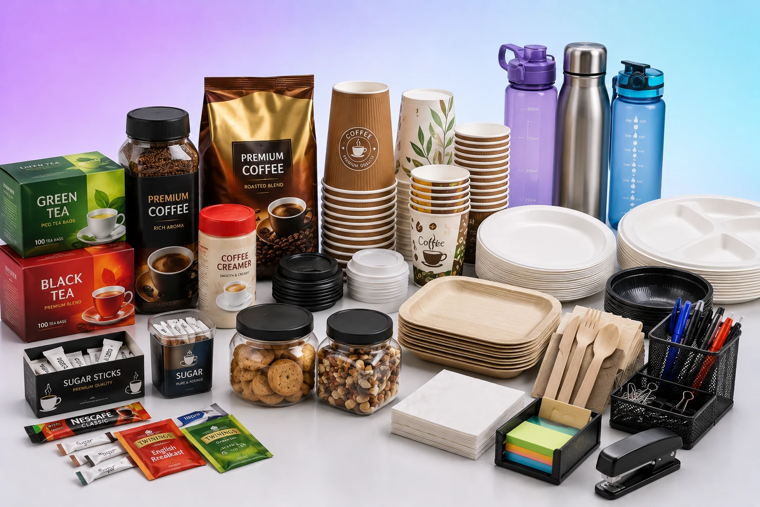Pantry & Office Essentials — products supplied by Samaira Enterprises